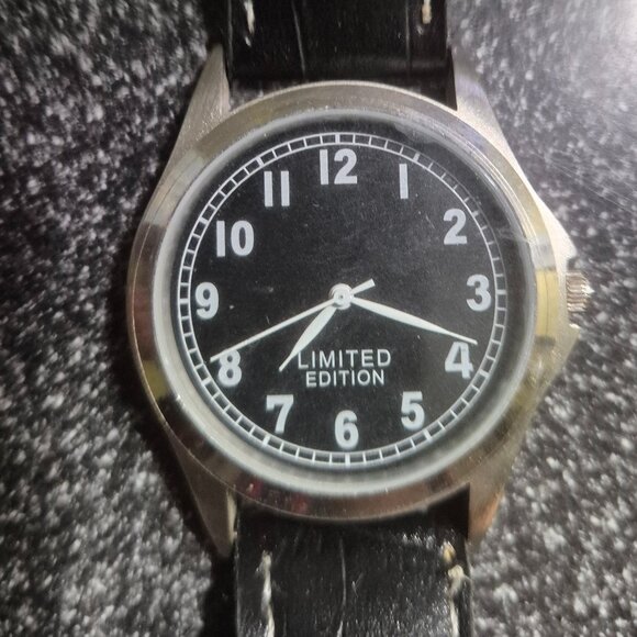 Limited Edition Leather Watch - Picture 1 of 6